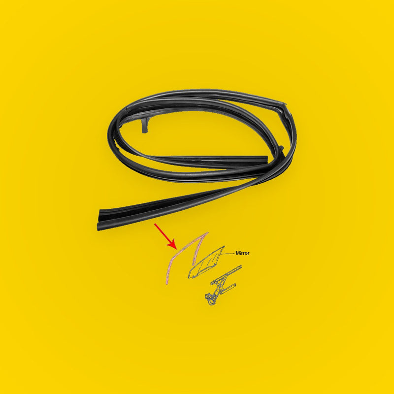 Front Left Door Glass Run Channel for Toyota Hilux2004-2015