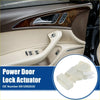 Front left white plastic power door lock actuator with mechanical parts for toyota echo 2000-2005