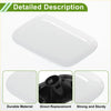 Front left washer nozzle cover for toyota avensis 2003 to 2008 in white glossy plastic car door handle style