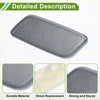 Front left washer nozzle cover for toyota prado 2012-2015 gray textured durable rectangular plastic design