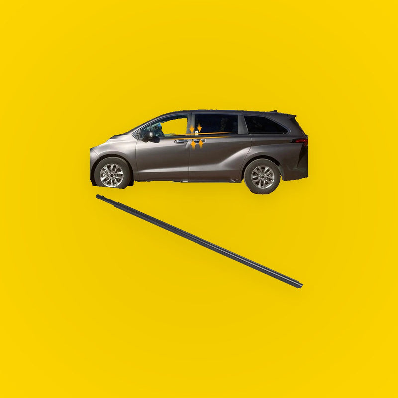 Front Left Weatherstrip Window Seal for Toyota Sienna (2011-2022)
