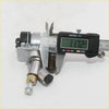 Silver metal front left wheel brake cylinder for datsun nissan 620 ute 1972-1979 measured by digital caliper