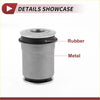 Front lower control arm suspension bushing for toyota dyna 100 silver metal and black rubber automotive part