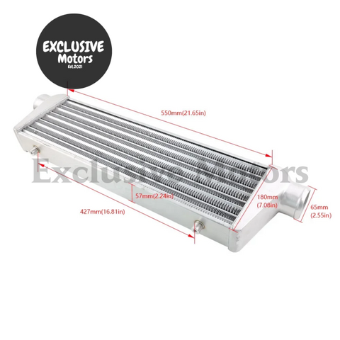 Front Mount Intercooler Turbo Intercooler OD 63mm - 510*180*65mm