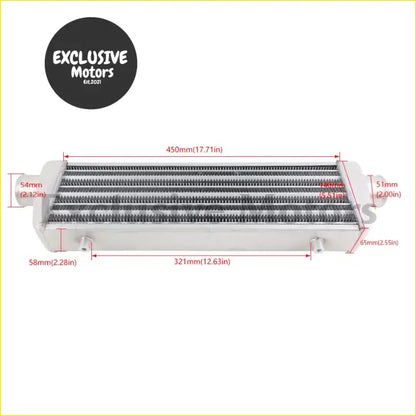 Front Mount Intercooler Turbo OD 63mm - 510*180*65mm - & Performance