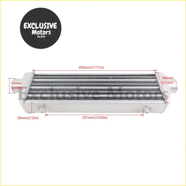 Front Mount Intercooler Turbo OD 63mm - 510*180*65mm - & Performance