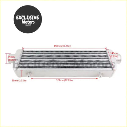 Front Mount Intercooler Turbo OD 63mm - 510*180*65mm - & Performance