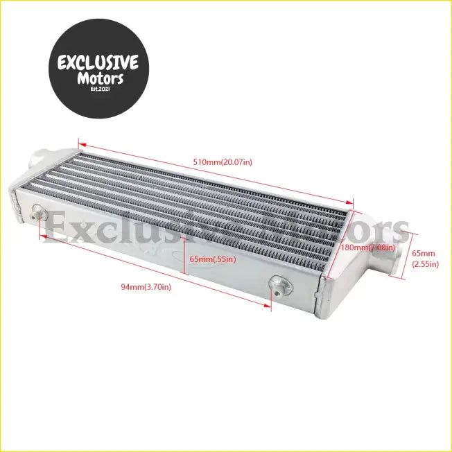 Front Mount Intercooler Turbo OD 63mm - 510*180*65mm - & Performance