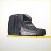 Black rubber front mudflap with ribbed texture and mounting holes for Toyota Hilux 4WD KUN26 2005-2015