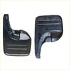 Black plastic front mudguard for toyota hilux sr5 kun26 with molded ridges and mounting holes 2005-2009