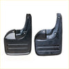 Black plastic front mudguard mud flap with textured surface and three ridges for toyota hilux sr5 kun26 2wd 2005-2009