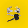 Front Pair Door Lock Cylinder with Keys for Toyota Tacoma (1995–2004)