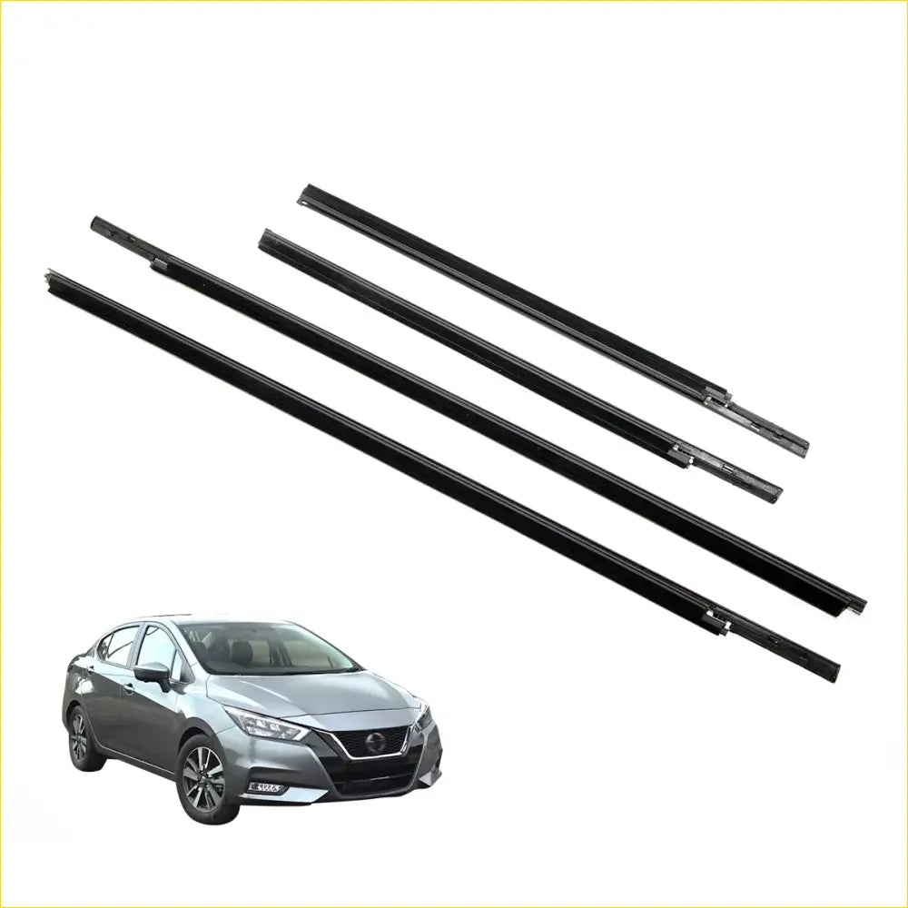 Front Rear Door Belt Molding for Nissan Almera Versa Sunny N17 - Engine