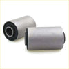 Front rear spring x2 for datsun nissan 620 1972-1979 with silver metal bushings and black rubber inserts for suspension