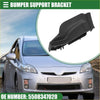 Black plastic front right cowl side vent cover bracket for toyota prius 2010-2015 shown from the back side