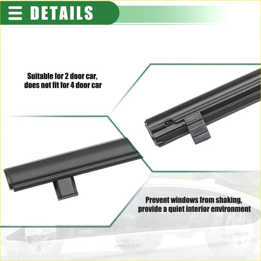 Front Right Door Window Belt Weatherstrip for Toyota Sienna - Engine