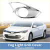Front right chrome finished fog light grill cover for toyota avalon 2013-2015 designed for durability and style