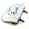 Front right clear plastic headlight with black brackets and reflector for isuzu d-max luv kb lb holden rodeo gmc