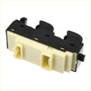 Front right black and cream plastic power window switch with three toggles for toyota spark 4wd ute offroad use