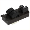 Black plastic front right side power window switch with auto and lock buttons for toyota hilux land cruiser 2008-2023