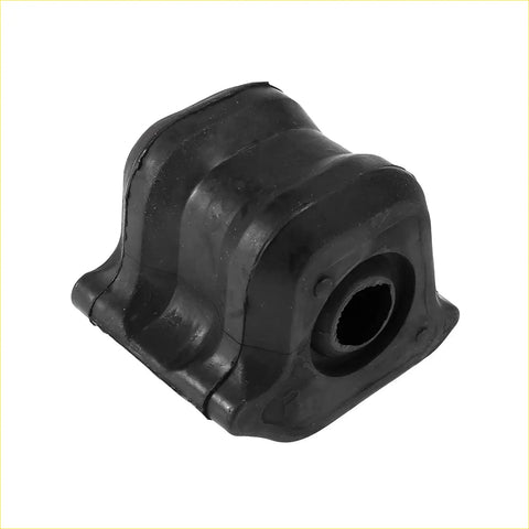 Black rubber front right stabilizer sway bar bushing with central hole and ribbed sides for toyota rav4 2006-2012