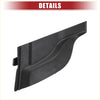 Front right black plastic windshield wiper cowl cover trim piece for 2010-2015 toyota prius shown from the back side