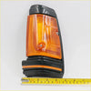 Front signal light x2 for Nissan Datsun 720 ute 1980-1989 with orange and black plastic side marker light textured lens