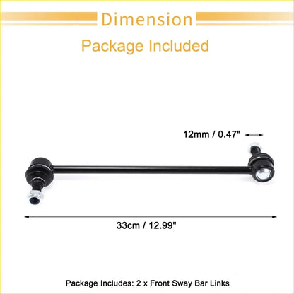 Front Stabiliser Sway Bar Link Kit with Bushing for Toyota Sienna - Steering