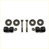 Front stabilizer link rod set with black rubber bushings metal bolts and washers for toyota hilux rn20 rn25 rn27 1972-1978