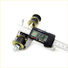 Front stabilizer link rods x2 for mazda bt-50 un 2006-2011 black and brass threaded rod measured 30.68 mm with caliper