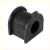 Black rubber front stabilizer sway bar bushing with cylindrical hole and reinforced flanges for Toyota FJ Cruiser 4Runner