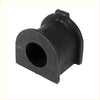 Front stabilizer sway bar black rubber bushing with cylindrical hole and reinforced flanges for Toyota FJ Cruiser 4Runner
