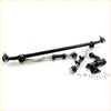Black and silver metal front steering linkage rebuild kit with various components for Nissan Bravado Ute 1997-2000