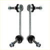 Front sway bar link rod joint set in silver and black with rubber bushings for toyota hilux 2005-2015