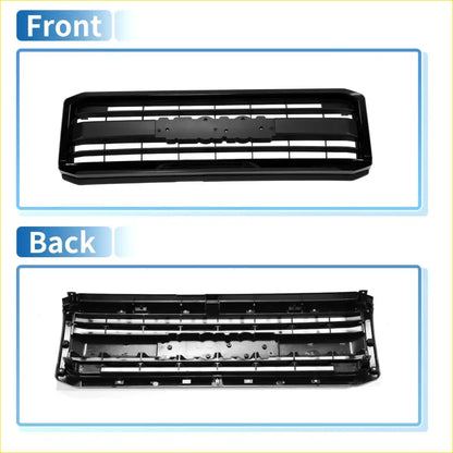 Front Upper Bumper Grille for Toyota Land Cruiser (2007-2012) Black - Exterior