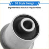 Silver metal front upper control arm suspension bushing with black rubber insert for toyota 4runner fj oem fit