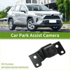 Front view camera for Toyota RAV4 2019-2023 black plastic car park assist camera with mounting bracket and circular lens