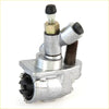 Silver metallic front wheel brake cylinder with black rubber caps and brass hex nut for nissan datsun 520 521 1965-1972