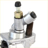Silver aluminum front wheel brake cylinder for nissan datsun 520 521 1965 1972 with brass fittings and black caps