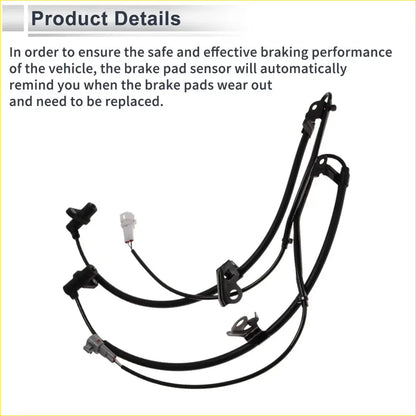 Front Wheel Brake Pad Wear Sensor for Toyota Prius (2004-2009) - Brakes