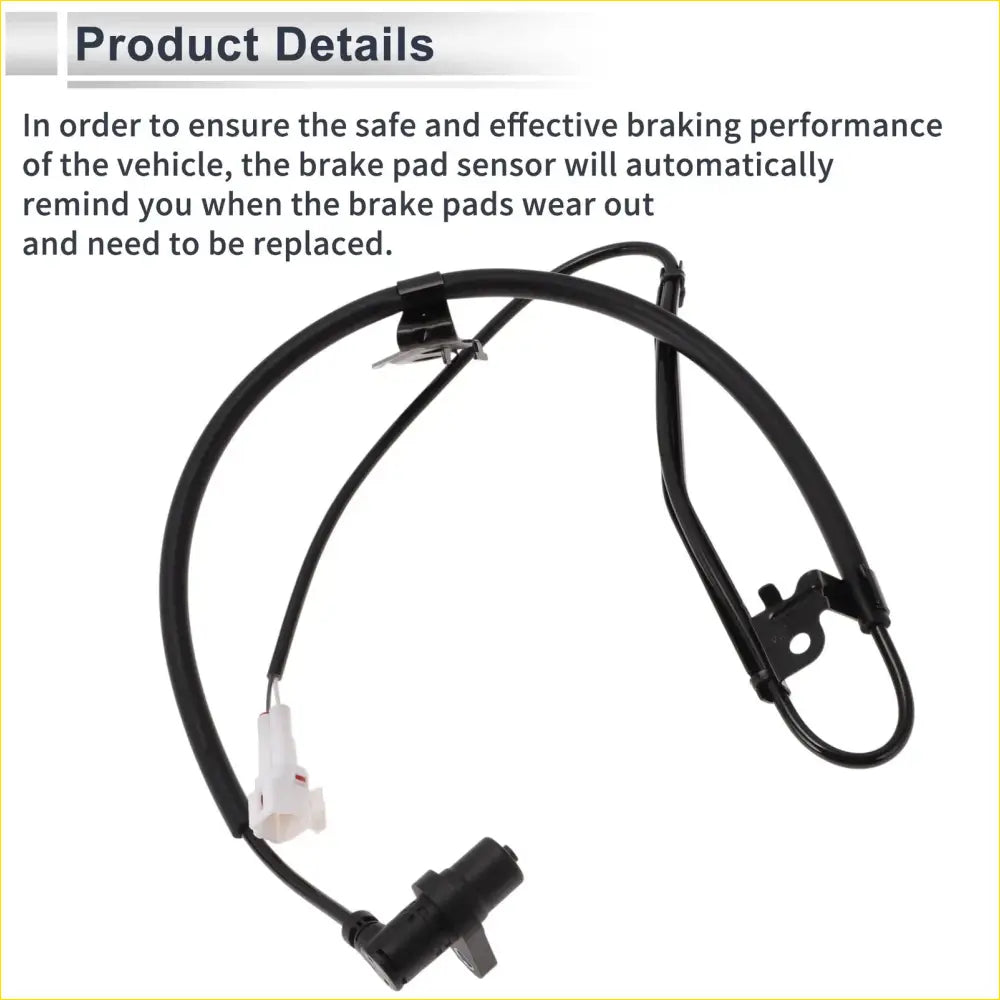 Front Wheel Brake Pad Wear Sensor for Toyota Prius (2010-2015) - Brakes