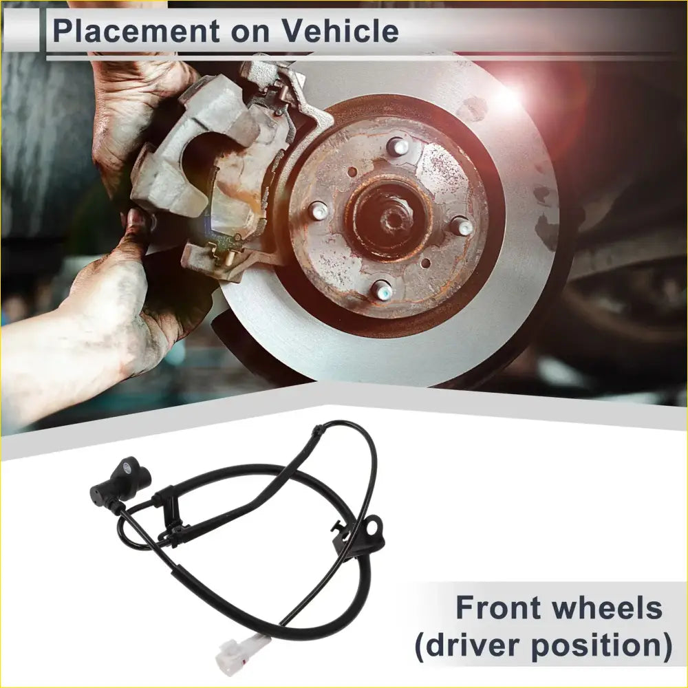 Front Wheel Brake Pad Wear Sensor for Toyota Prius (2010-2015) - Brakes