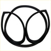 Black rubber front windscreen seal strips for Toyota Hilux 1983-1988 made for tight window fit