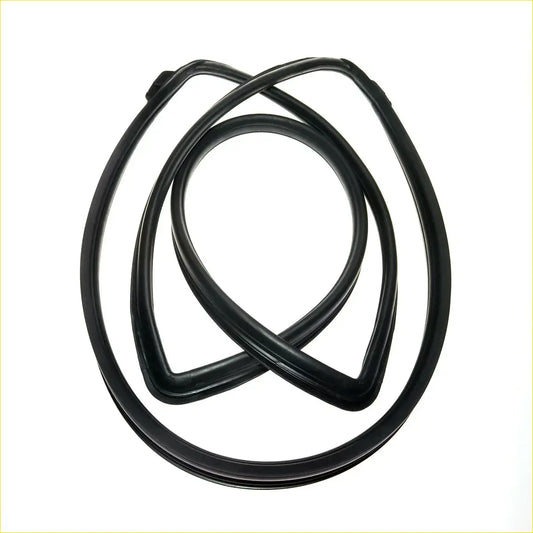 Black rubber front windshield seal for Toyota Hilux LN80 LN86 LN108 1988-1997 weather stripping gasket