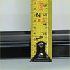 Yellow tape measure with black metal clip and silver rivets marked in inches and centimeters for nissan datsun d21 seal