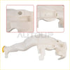 Front windshield washer reservoir for jeep grand cherokee made of white plastic with yellow cap and molded mounts