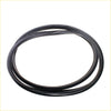 Black rubber front windshield weatherstrip gasket coiled for Mazda B Series B1600 B1800 1972-1977