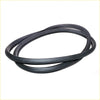 Black rubber front windshield weatherstrip gasket coiled loop for Mazda b series B1600 B1800 1972 to 1977