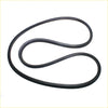 Black rubber front windshield weatherstrip for mazda b series b1600 b1800 1972-1977 with smooth flexible texture