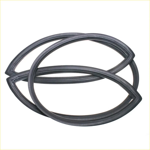Black rubber front windshield weatherstrip for Mitsubishi Galant and Chrysler Valiant window seal strips